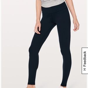 Lululemon wunder under high rise leggings